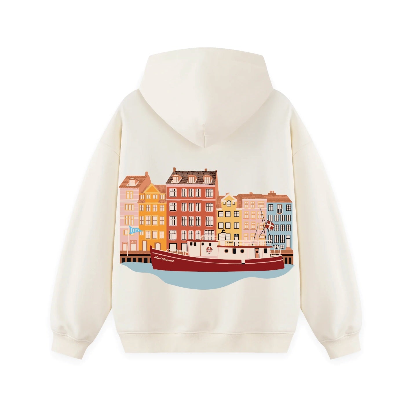 Destinations: DIS Copenhagen Hoodie Cream