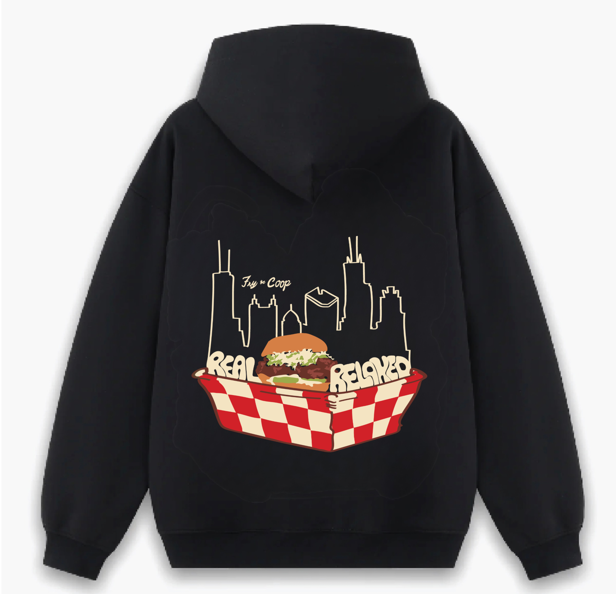 Real Relaxed x Fry the Coop Hoodie