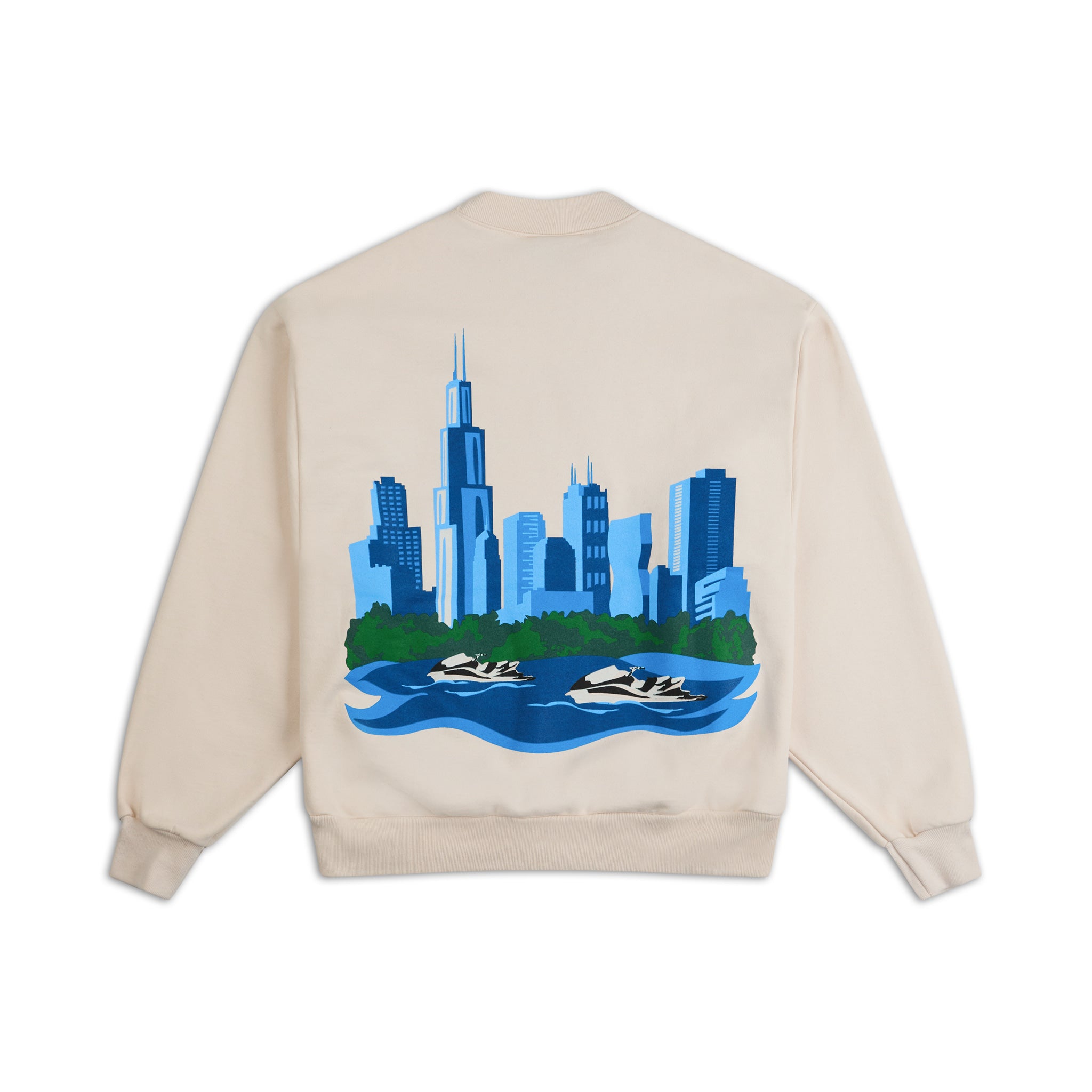 Destinations: Chicago Crewneck Creme
