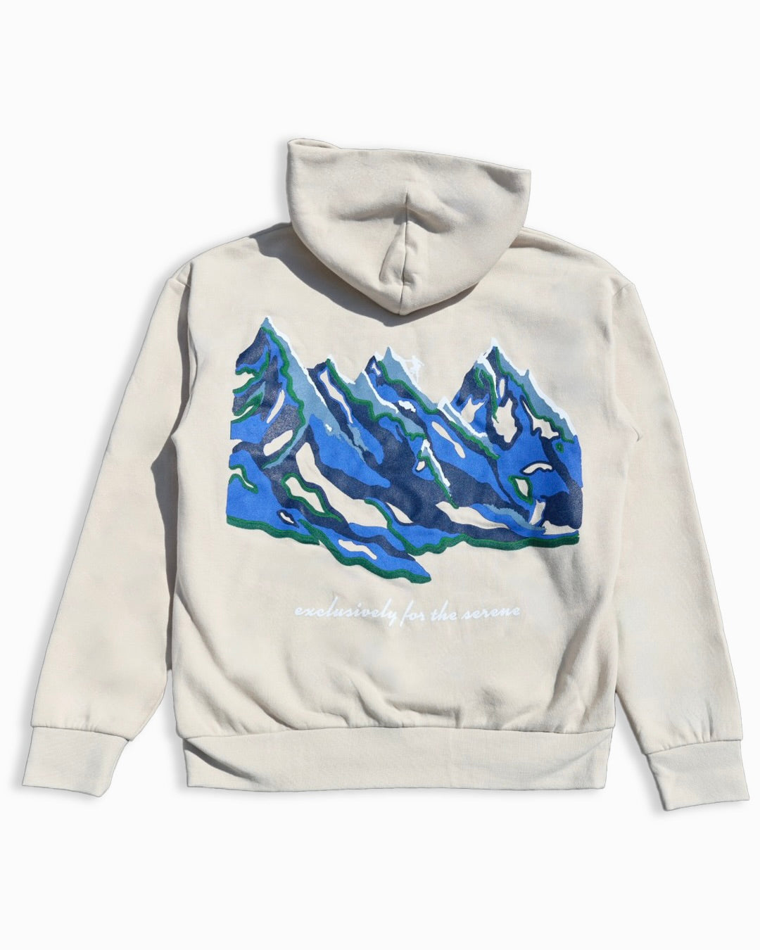 004: Rocky Mountains Hoodie Cream