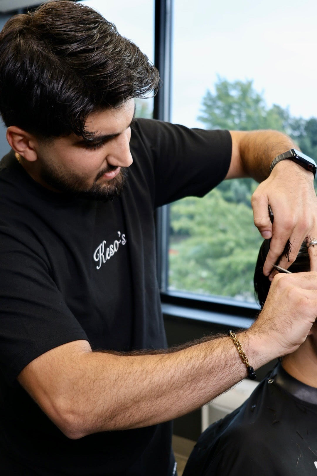 Keso's: Igloo Barber Shop Tee Black