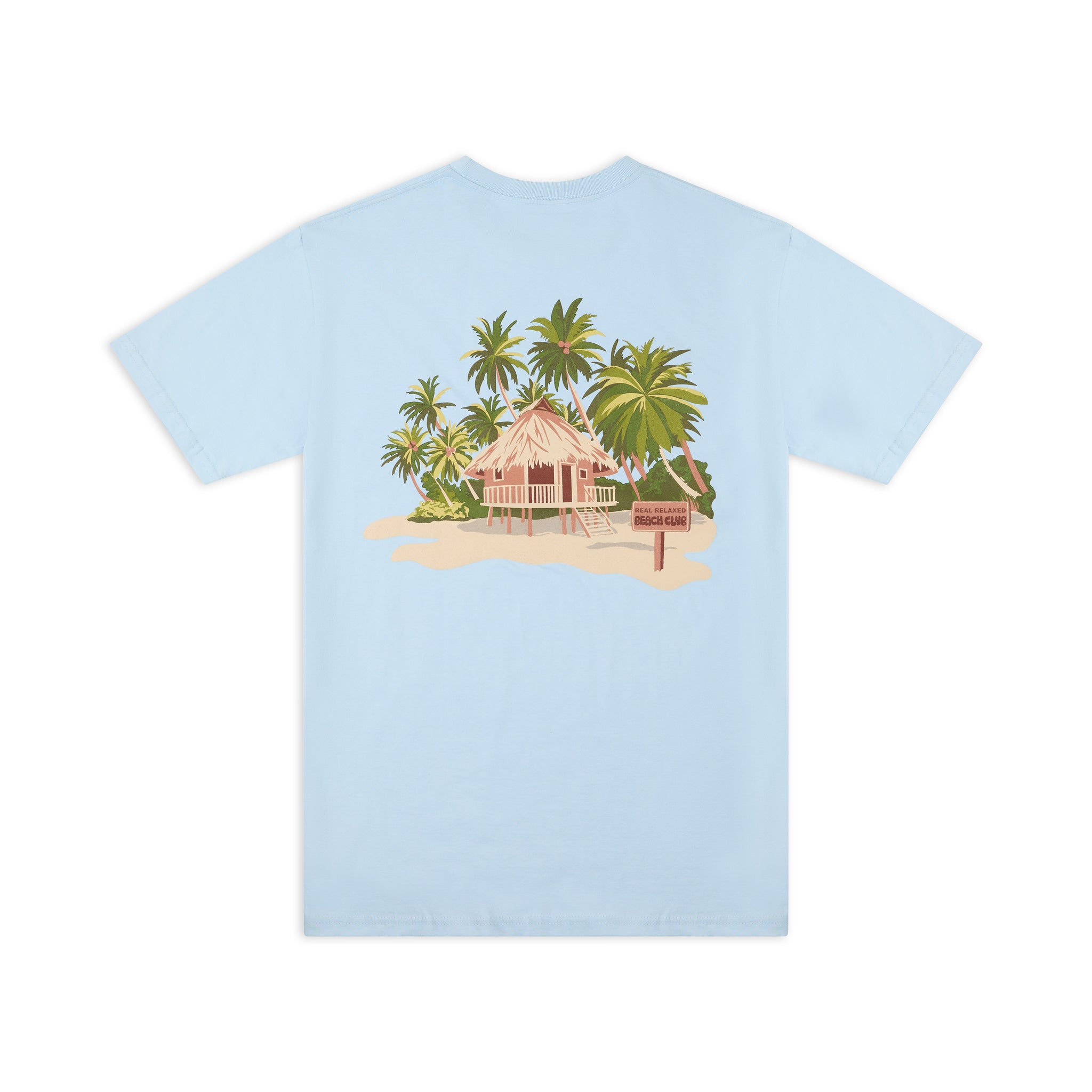 Resort Club: Beach Club Tee Light Blue
