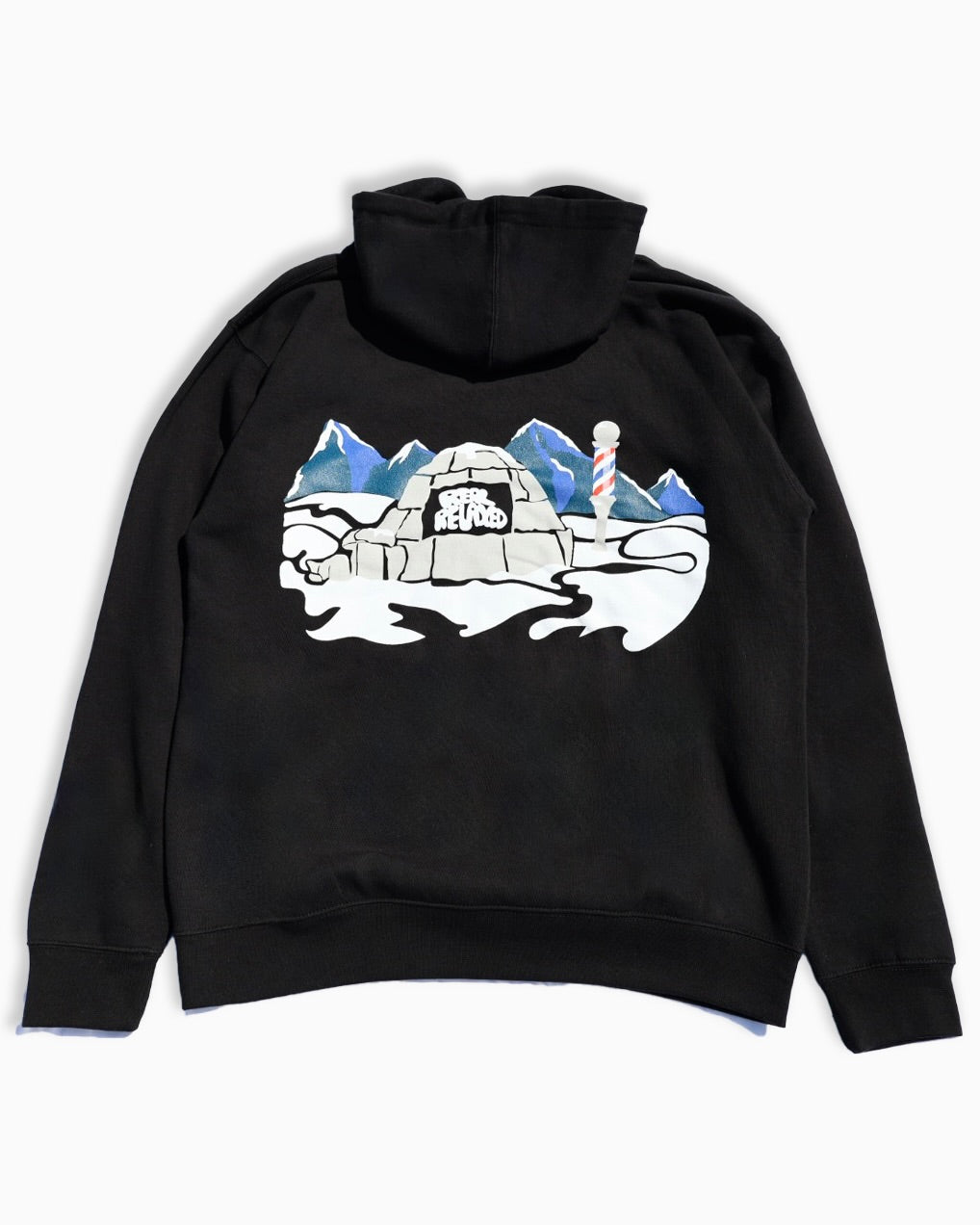 Keso's: Igloo Barber Shop Hoodie Black