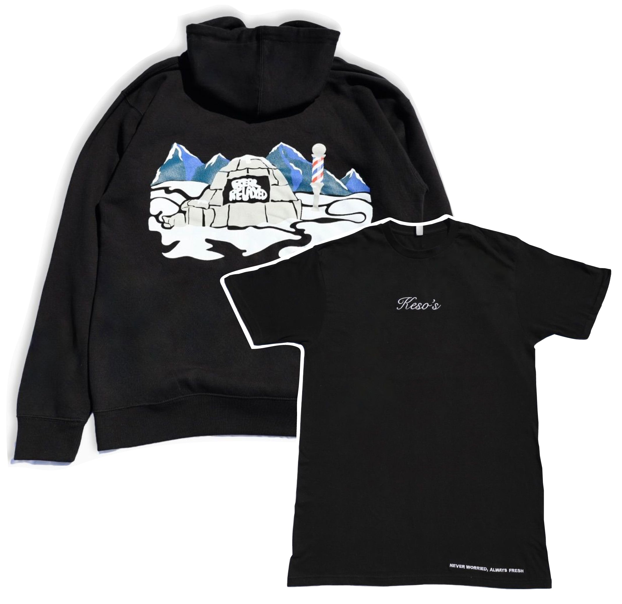 Keso's: Hoodie & Tee Bundle (THE KESO WAY)