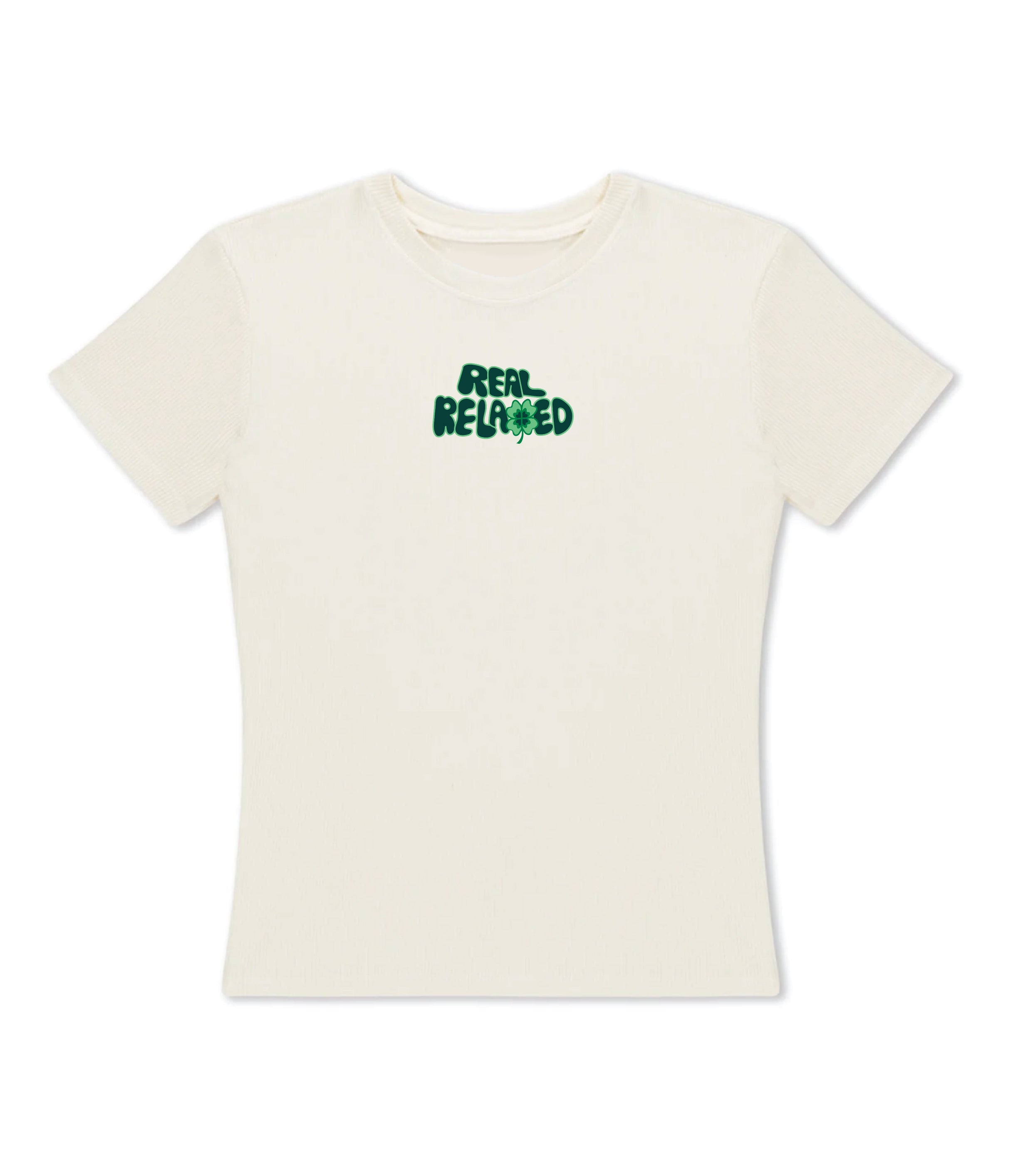 SP: St. Patrick's Day Baby Tee Cream